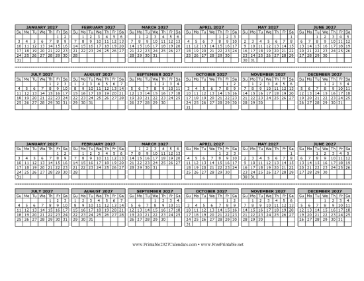 2027 Calendar Computer Monitor Calendar