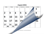 2026-2027 Large Academic Calendar