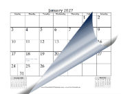 2027 Mini Month Calendar